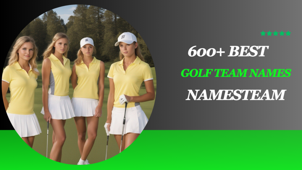 Golf Team Names
