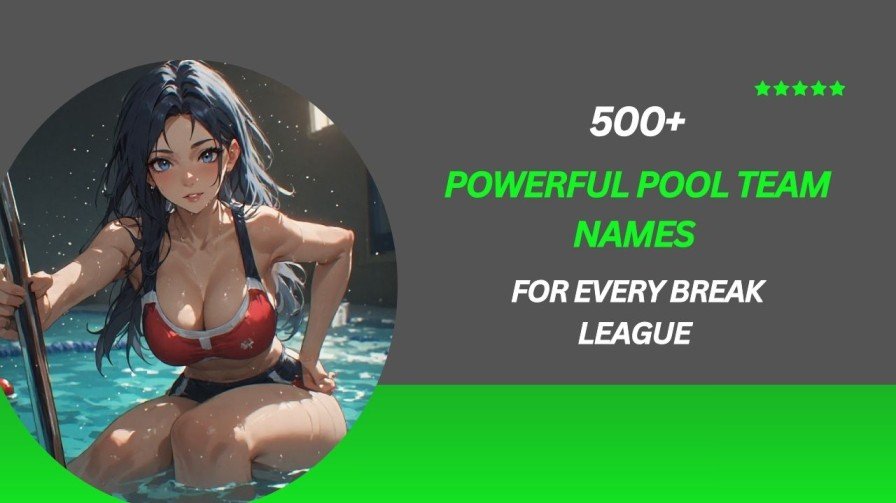 Pool Team Names