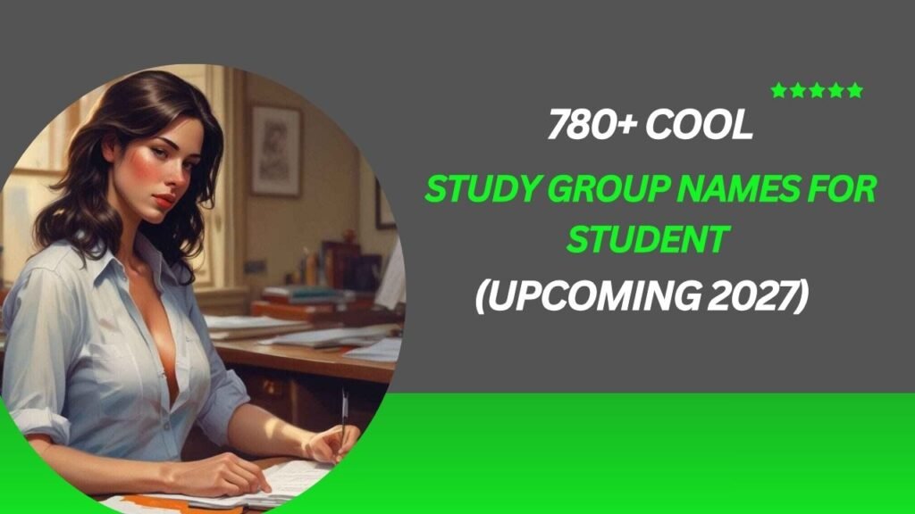 Study Group Names